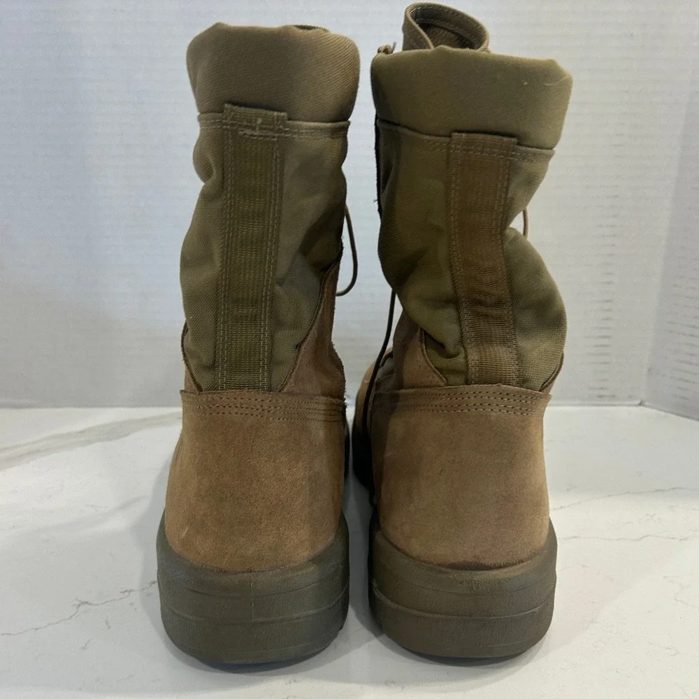 Belleville 590 USMC Combat Boots Mens 13.5 W Coyote Brown EGA Made USA Vibram